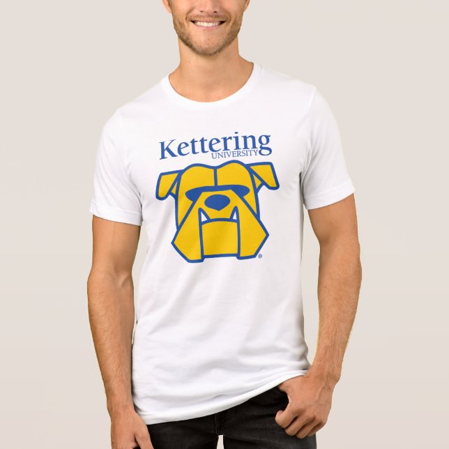 Kettering University Bulldogs Tri-Blend Shirt (Vorderseite)