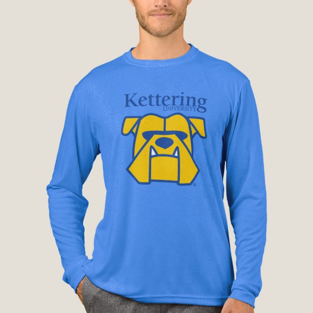 Kettering University Bulldogs Tri-Blend Shirt (Vorderseite)