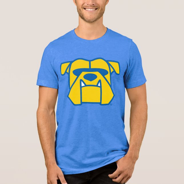 Kettering University Bulldogs Tri-Blend Shirt (Vorderseite)
