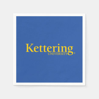 Kettering University-Logo Serviette