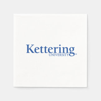 Kettering University-Logo Serviette