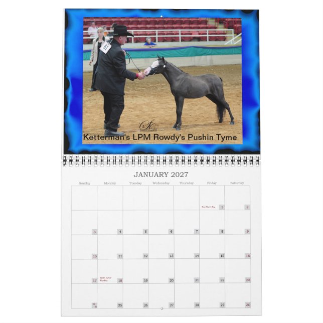 Kettermans Lil Pondarosa Minikalender Kalender (Jan 2027)
