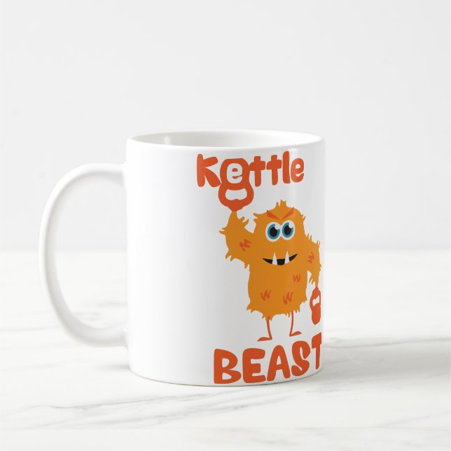 Kettle Beast (Kettlebell) Tasse (Links)