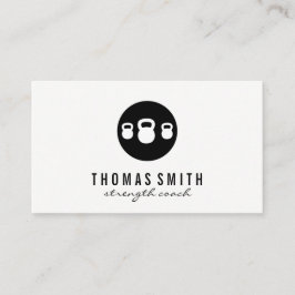 Kettle Bell Personal Trainer Visitenkarte