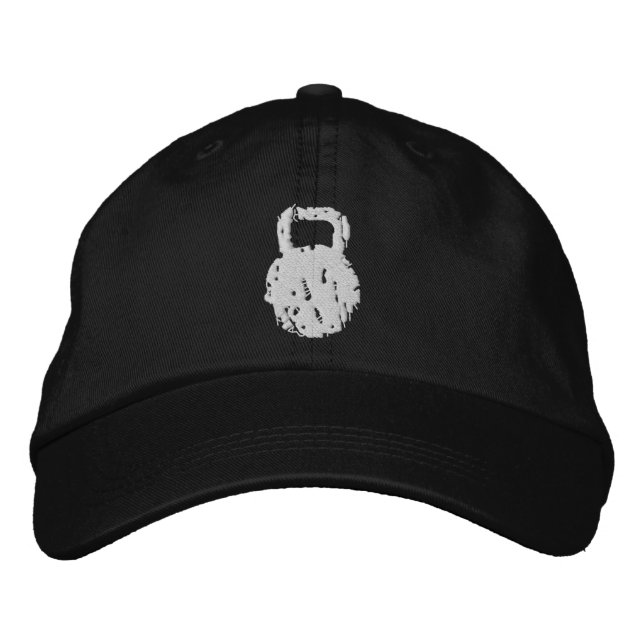 Kettlebell Cap Bestickte Kappe (Vorderseite)
