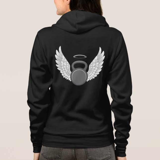 Kettlebell-Himmel Hoodie (Rückseite)