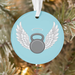 Kettlebell-Himmel Ornament