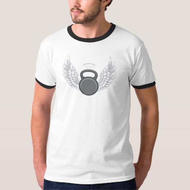 Kettlebell-Himmel T-Shirt (Vorderseite)