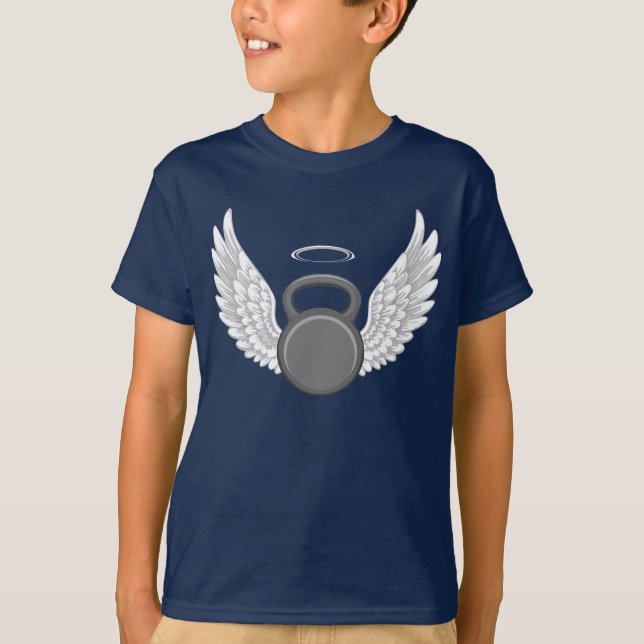 Kettlebell-Himmel T-Shirt (Vorderseite)