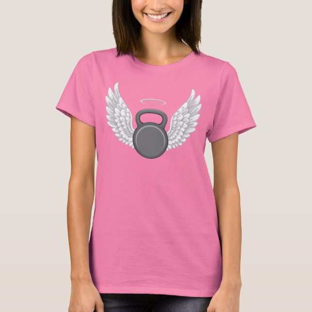 Kettlebell-Himmel T-Shirt (Vorderseite)