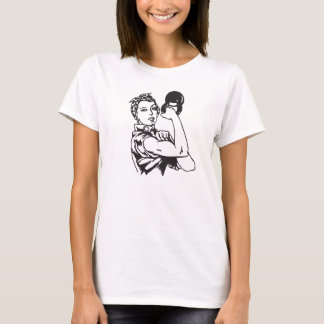 Kettlebell können wir es TUN Crossfit Frauen-Shirt T-Shirt