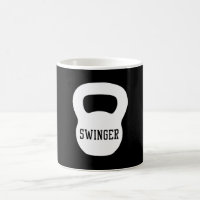 Kettlebell lebenslustiger Typ