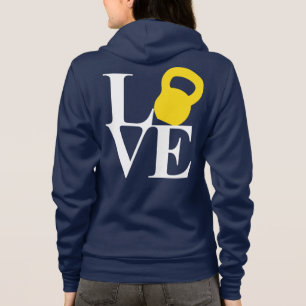 Kettlebell-Liebe Hoodie