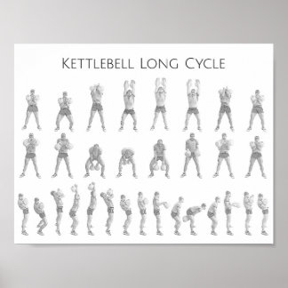 Kettlebell Long Cycle Poster