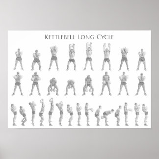 Kettlebell Long Cycle Poster