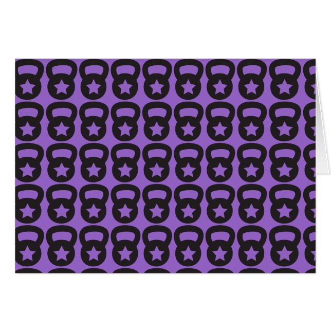 Kettlebell mit einem leeren Stern (Vorderseite (Horizontal))