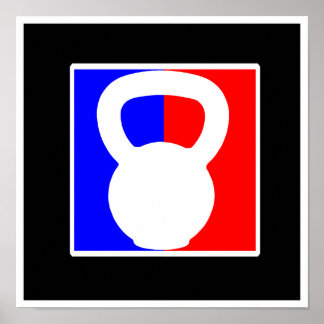 Kettlebell Pro Logo-Poster - "Elite-Fitness"-Druck Poster