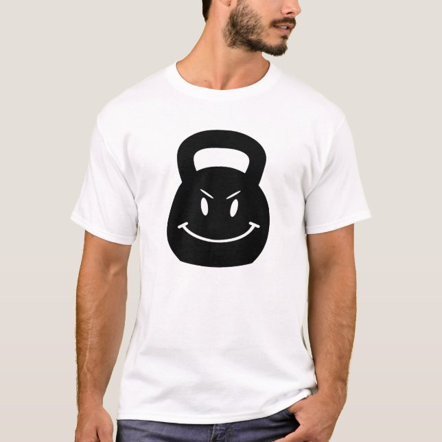 KETTLEBELL SCHLECHTER SMIRK T-Shirt (Vorderseite)