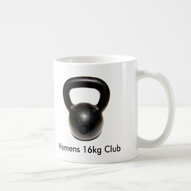Kettlebell, Verein das 16kg der Frauen Kaffeetasse (Rechts)