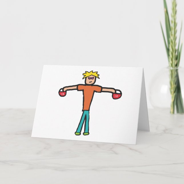 Kettlebells Karte (Vorderseite)