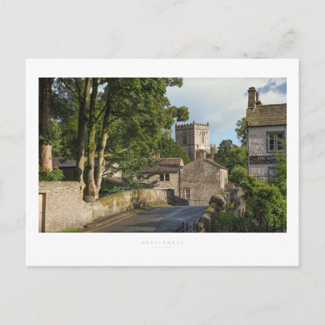 Kettlewell Postkarte (Vorderseite)