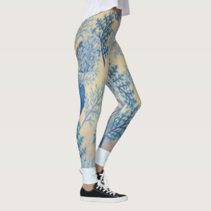 "Keucht Imitat-blaue Körper-mit Leggings