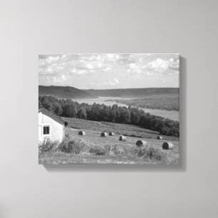 Keuka Lake Finger Lakes Wrapped Canvas 14x11 Leinwanddruck