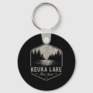 Keuka Lake New York Outdoor-Vintage Schlüsselanhänger