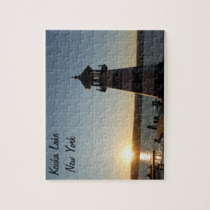 Keuka See-Leuchtturm-Puzzlespiel Puzzle
