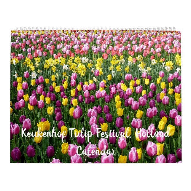 Keukenhof Tulip Festival, Holland - Kalender 2019 (Titelbild)