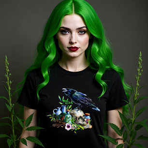 Keule, Schädel und Kräuter T-Shirt