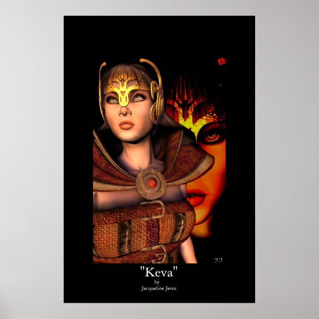 Keva - Warrior Queen Poster (Vorne)