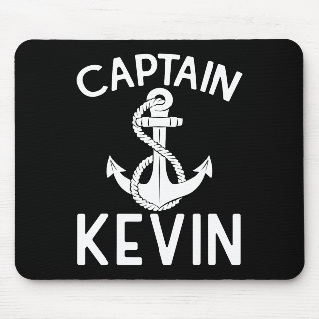 Kevin Boat Anchor Bootschiff Mousepad (Vorne)