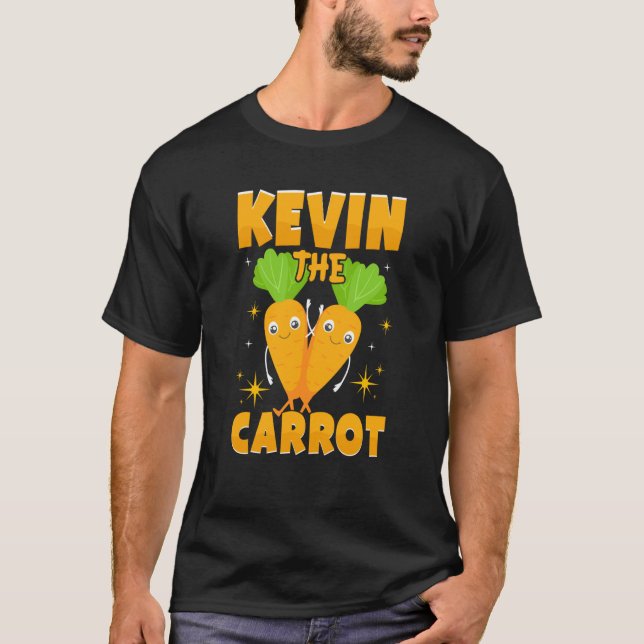 Kevin Carrot Gemüse Kostüm T-Shirt (Vorderseite)