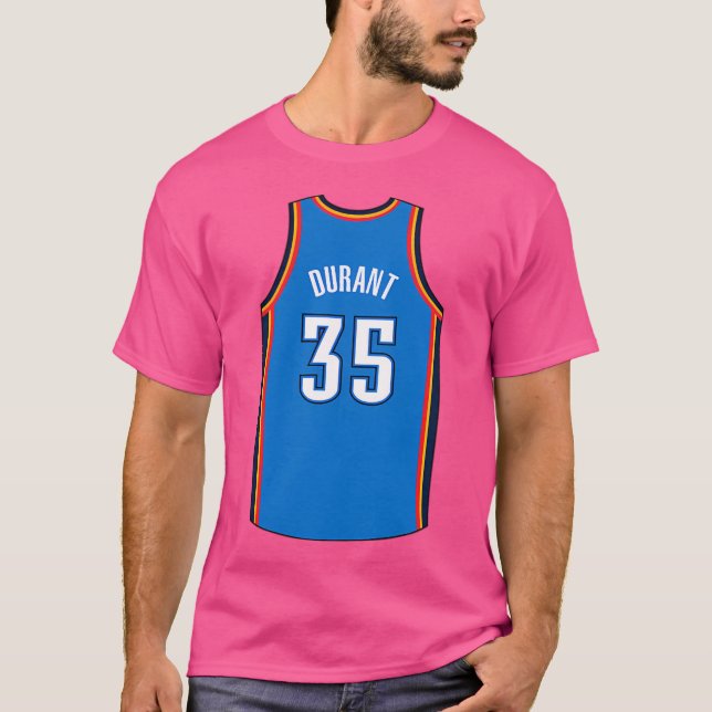 Kevin Durant überquert Daniel Gafford T-Shirt (Vorderseite)