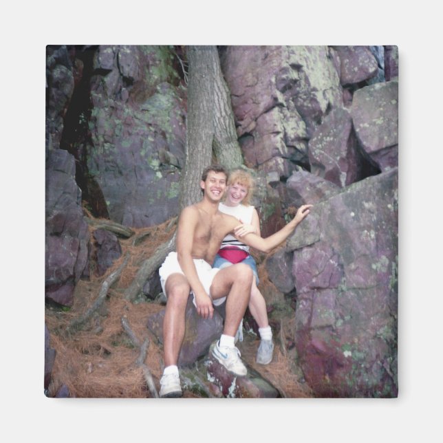 Kevin & Holly Devils Lake WI Magnet (Vorne)