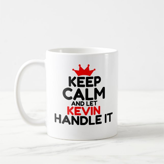 KEVIN KAFFEETASSE (Links)