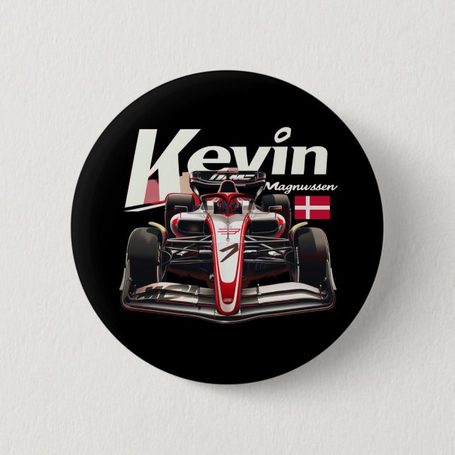 Kevin Magnussen, Formel-1-Fahrer, KMAG20 Button (Vorderseite)