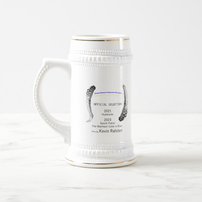 Kevin Ralston Bierglas (Links)