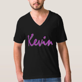 Kevin (rosa auf schwarz) T-Shirt