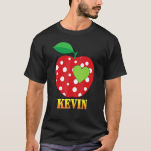 Kevin Schule Zurück zur Schule Liebe Junge Kind Sc T-Shirt