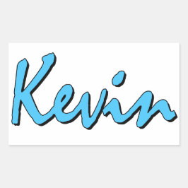 Kevin Sticker Blue