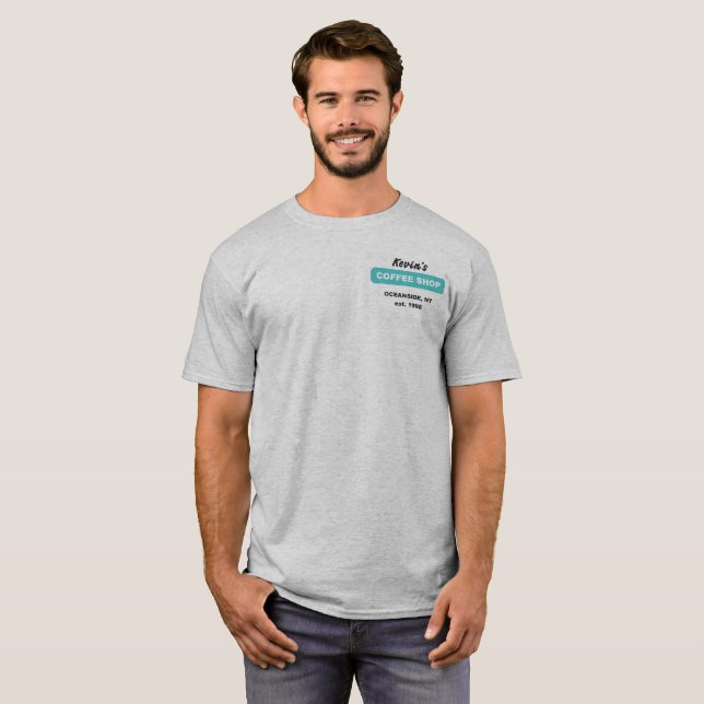 Kevins Coffee Shop T - Shirt (Vorne ganz)
