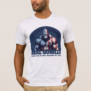 Kevin's Corner REAL GORILLA i Rock the Planet T-Shirt