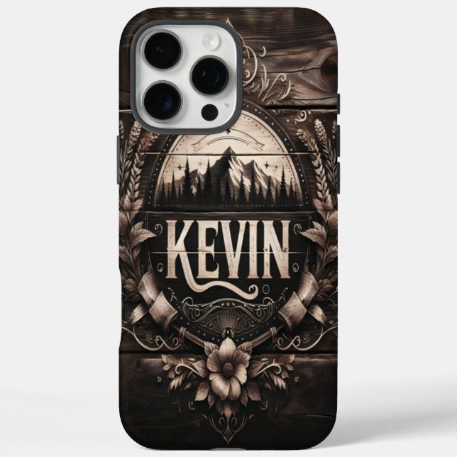 Kevins Mountain Wappen Case-Mate iPhone Hülle (Rückseite)