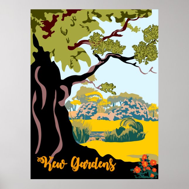Kew Gardens Poster (Vorne)