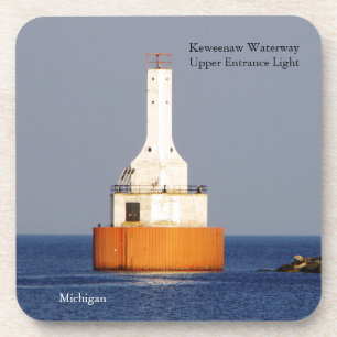 Keweenaw Waterway Upper Entrance Light 2023 Getränkeuntersetzer