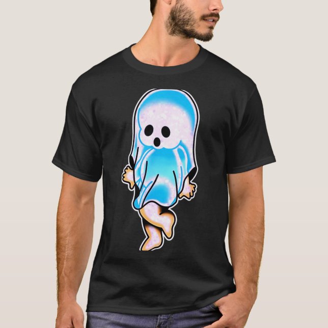Kewpie-Baby-Geist Boo  T-Shirt (Vorderseite)
