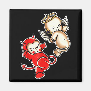 Kewpie-Baby-Teufels-Engel-Cherubs Magnet