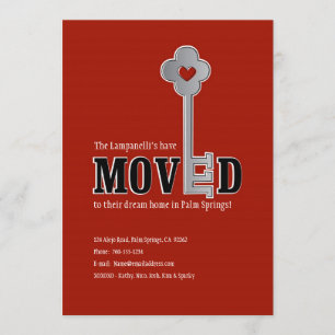 Key and Heart, Red Moving Ankündigung